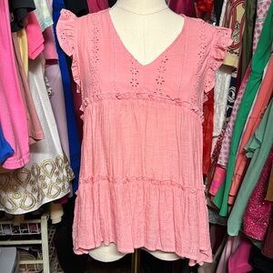 Pink Lily top